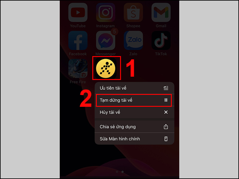 9-cach-sua-loi-app-store-tai-ung-dung-cham-tren-iphone-ipad-1-1 Chọn Tạm dừng tải về
