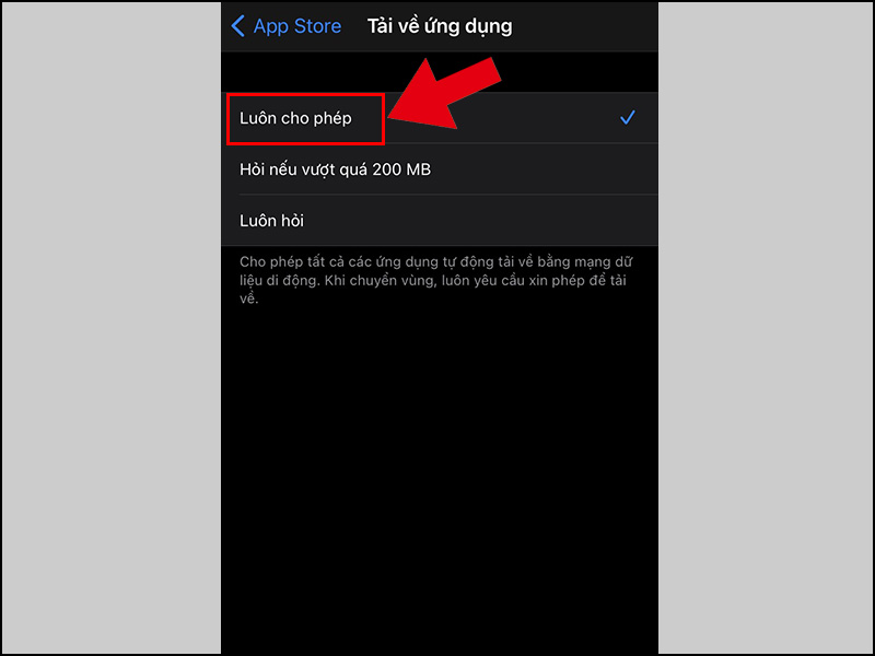 9-cach-sua-loi-app-store-tai-ung-dung-cham-tren-iphone-ipad201 Nhấn Luôn cho phép