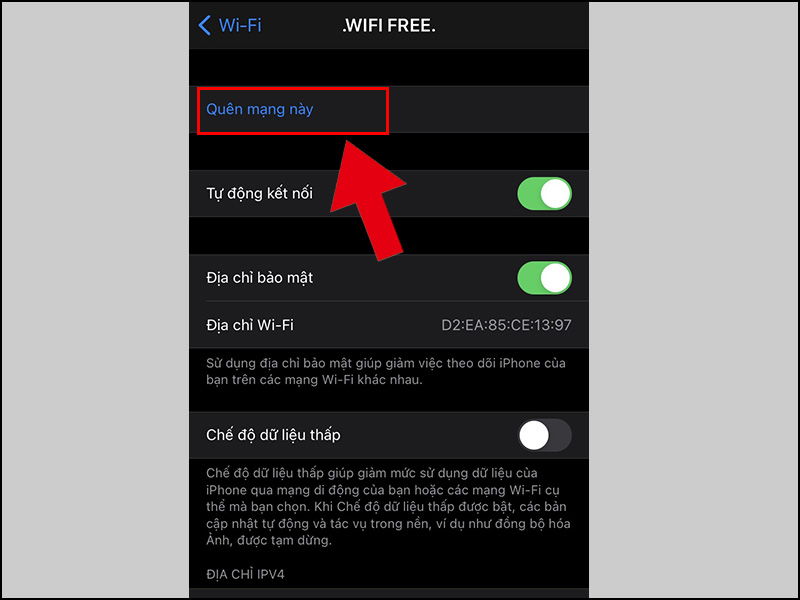 9-cach-sua-loi-app-store-tai-ung-dung-cham-tren-iphone-ipad207 Nhấn Quên mạng này