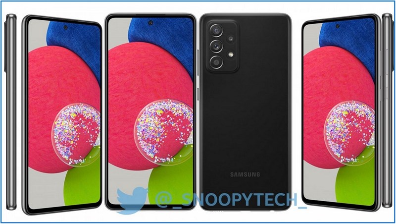 Galaxy A52s 5G lộ nhiều ảnh render với 4 tùy chọn màu sắc khác nhau, trong đó có một màu rất ‘tươi mát’ Galaxy A52s 5G lộ nhiều ảnh render với 4 tùy chọn màu sắc khác nhau, trong đó có một màu rất ‘tươi mát’