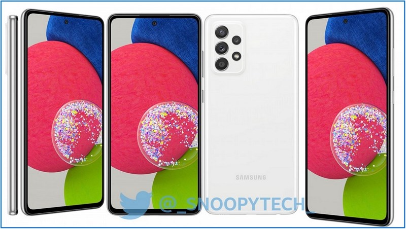 Galaxy A52s 5G lộ nhiều ảnh render với 4 tùy chọn màu sắc khác nhau, trong đó có một màu rất ‘tươi mát’ Galaxy A52s 5G lộ nhiều ảnh render với 4 tùy chọn màu sắc khác nhau, trong đó có một màu rất ‘tươi mát’