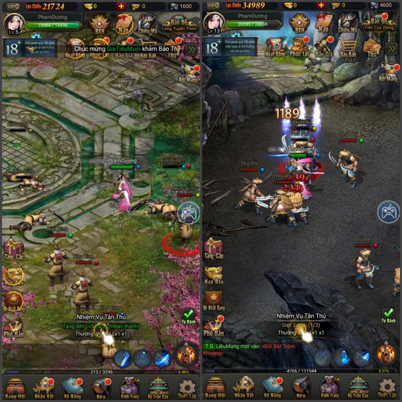 Cách chơi game Võ Lâm Truyền Kỳ trên Zalo Cách chơi game Võ Lâm Truyền Kỳ trên Zalo
