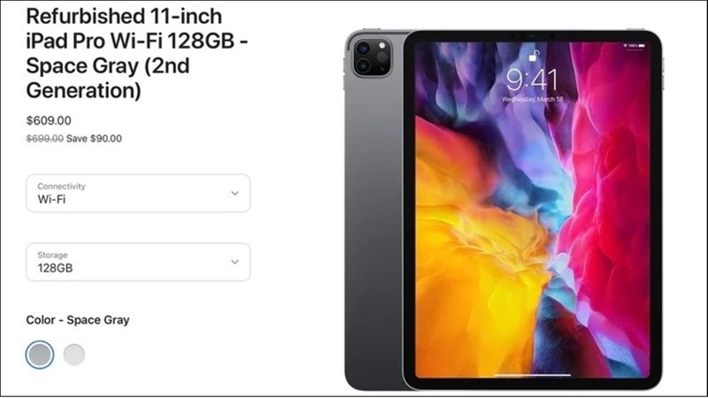 Apple bắt đầu bán các mẫu iPad Pro 2020 hàng tân trang Apple bắt đầu bán các mẫu iPad Pro 2020 hàng tân trang