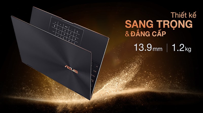 Thiết kế của Asus ZenBook UX371EA i7 Thiết kế của Asus ZenBook UX371EA i7