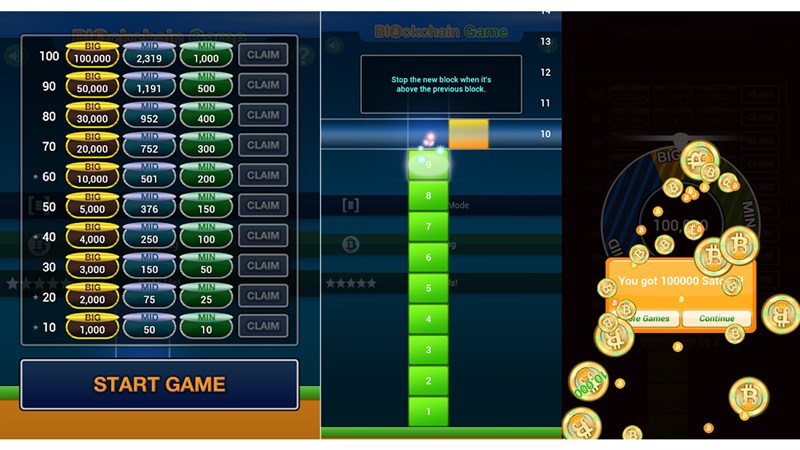 Blockchain Game Blockchain Game