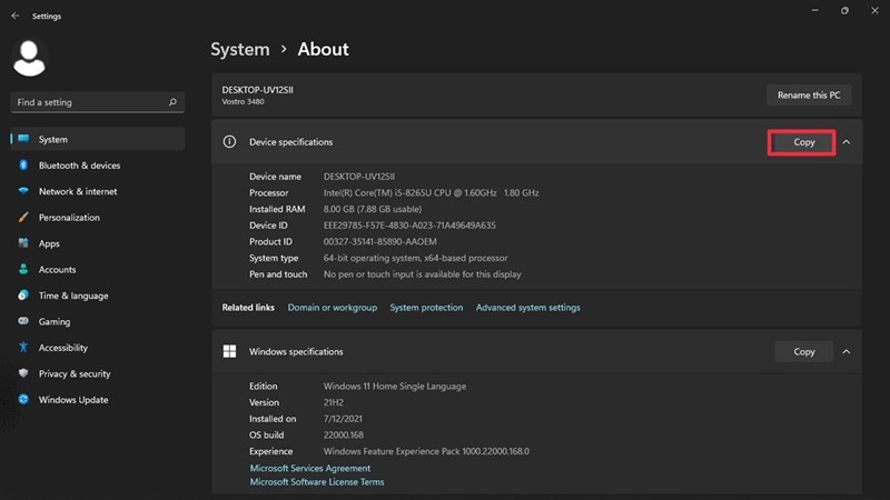 cách kiểm tra thông số máy tính trên windows 11 cách kiểm tra thông số máy tính trên windows 11