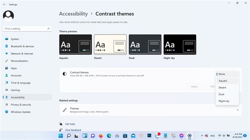 cách thay đổi theme Windows 11 cách thay đổi theme Windows 11