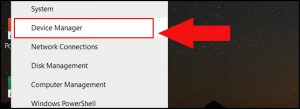 Chọn Device Manager