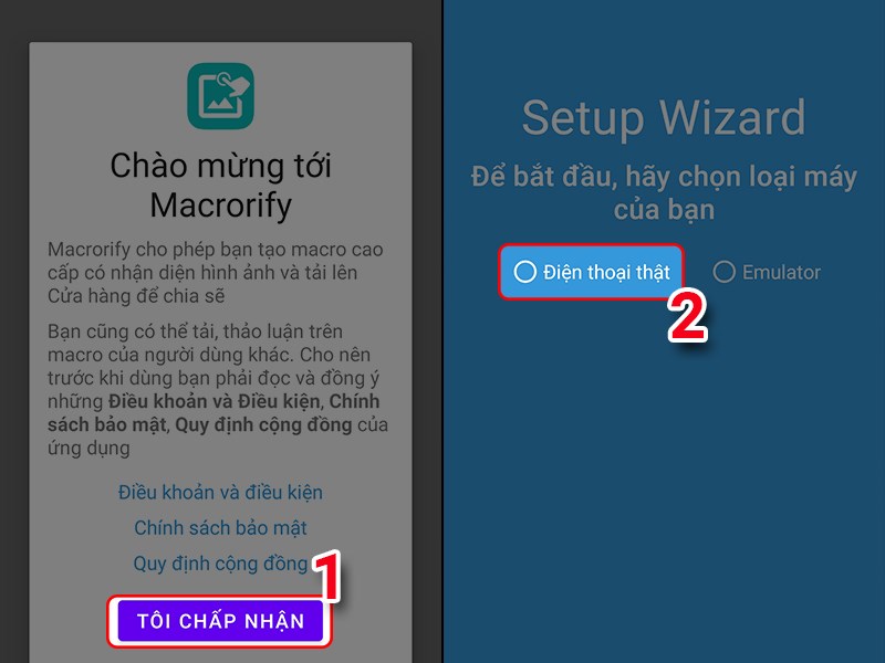 Tiếp tục cài đặt Tiếp tục cài đặt