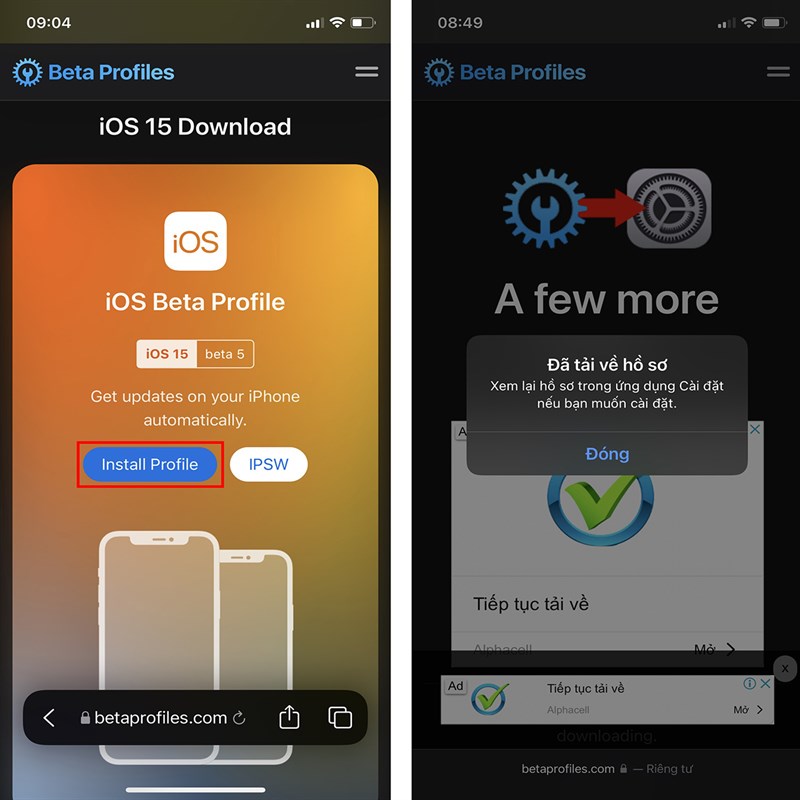 Cách cập nhật iOS 15 Beta 5 Cách cập nhật iOS 15 Beta 5