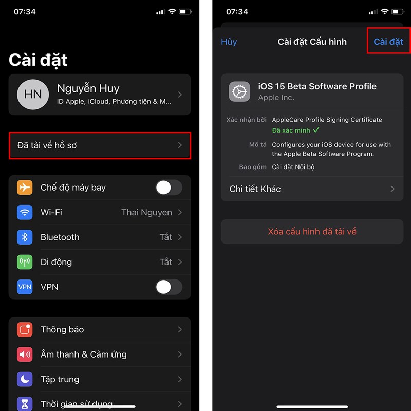 Cách cập nhật iOS 15 Beta 5 Cách cập nhật iOS 15 Beta 5