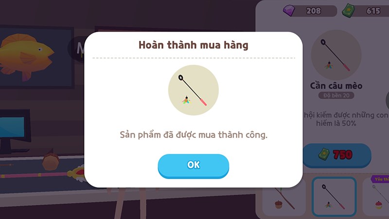 Mua cần câu thành công Mua cần câu thành công