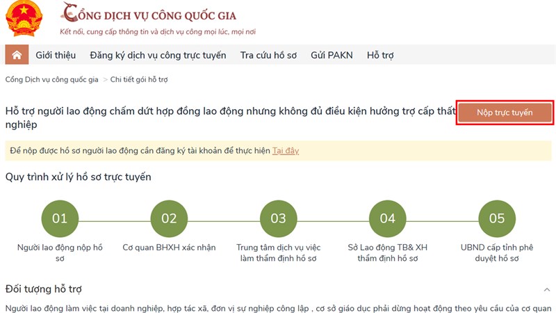 Cách đăng ký nhận tiền hỗ trợ Covid-19 Cách đăng ký nhận tiền hỗ trợ Covid-19