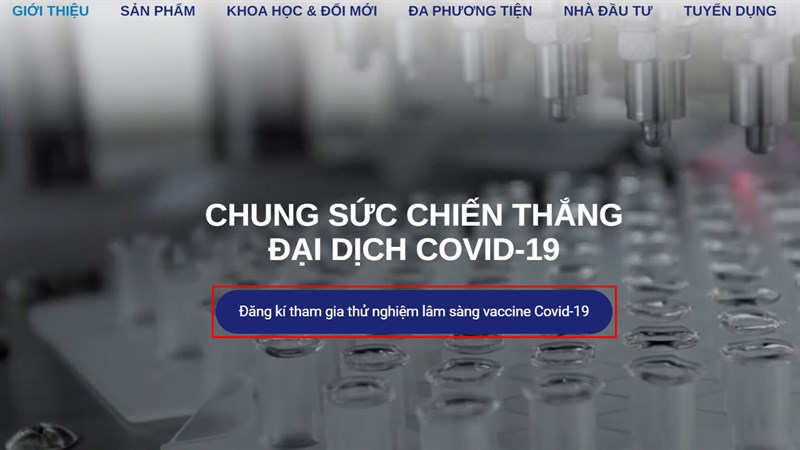 Cách đăng ký tiêm thử nghiệm vaccine Nano Covax Cách đăng ký tiêm thử nghiệm vaccine Nano Covax