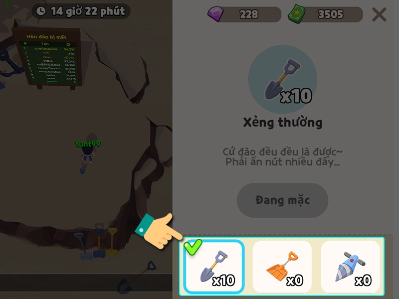 Chọn xẻng Chọn xẻng