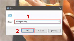 Truy cập Device Manager