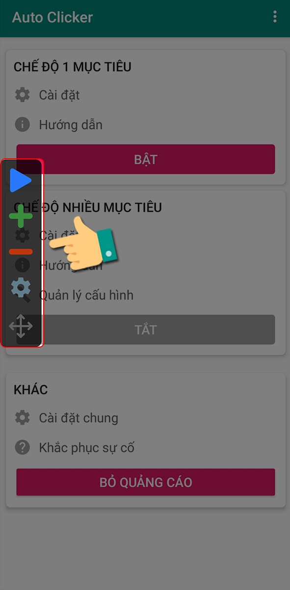 Bảng điều khiển Bảng điều khiển