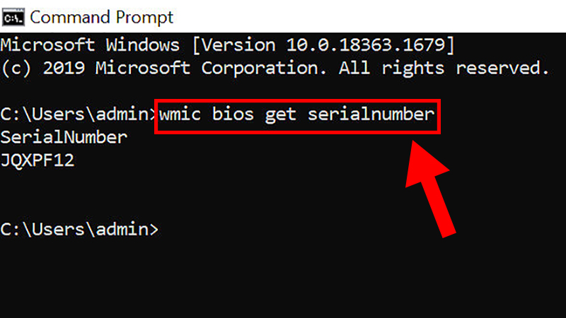cach-kiem-tra-bao-hanh-laptop-dell-bang-service-tag-nhanh4 Kiểm tra số seri máy trong Command Prompt
