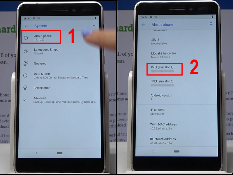 cach-kiem-tra-check-bao-hanh-dien-thoai-nokia-bang-imei-4 Lấy mã IMEI (thứ nhất)