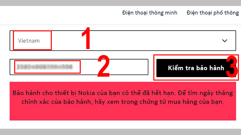 cach-kiem-tra-check-bao-hanh-dien-thoai-nokia-bang-imei-5 Vào trang web bảo hành của Nokia để kiếm tra bảo hành