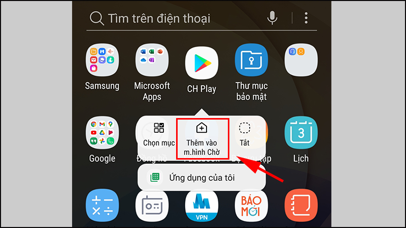cach-lay-lai-them-bieu-tuong-ung-dung-vao-man-hinh-chinh202-800x450-1 Giữ và chọn Thêm vào màn hình Chờ để thêm ứng dụng vào màn hình chính