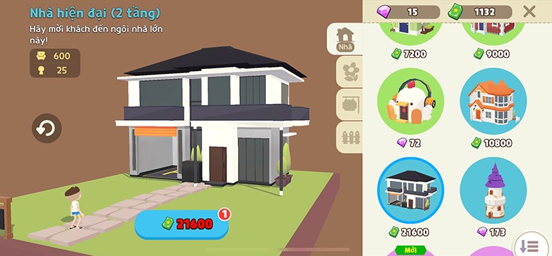 Nhà hiện đại (2 tầng) Nhà hiện đại (2 tầng)