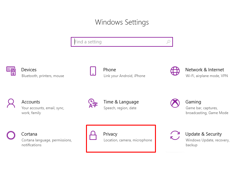 Cách sử dụng tính năng định vị tìm máy tính Windows 10 bị mất 1