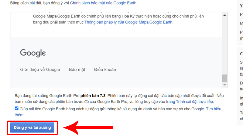 Tải Google Earth Pro