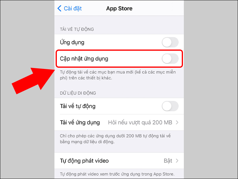cach-tat-tu-dong-cap-nhat-phan-mem-ung-dung-tren-iphone-6-800x600-1 Tắt tự động cập nhật ứng dụng trên iPhone