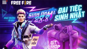Tham gia sự kiện sinh nhật 4 tuổi Free Fire