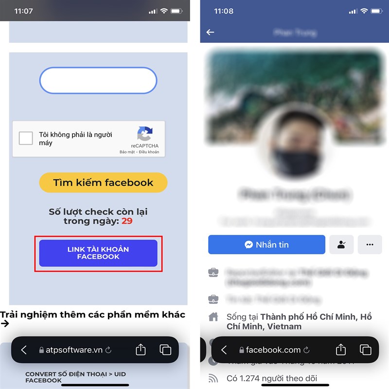 Cách tìm Facebook qua Zalo Cách tìm Facebook qua Zalo