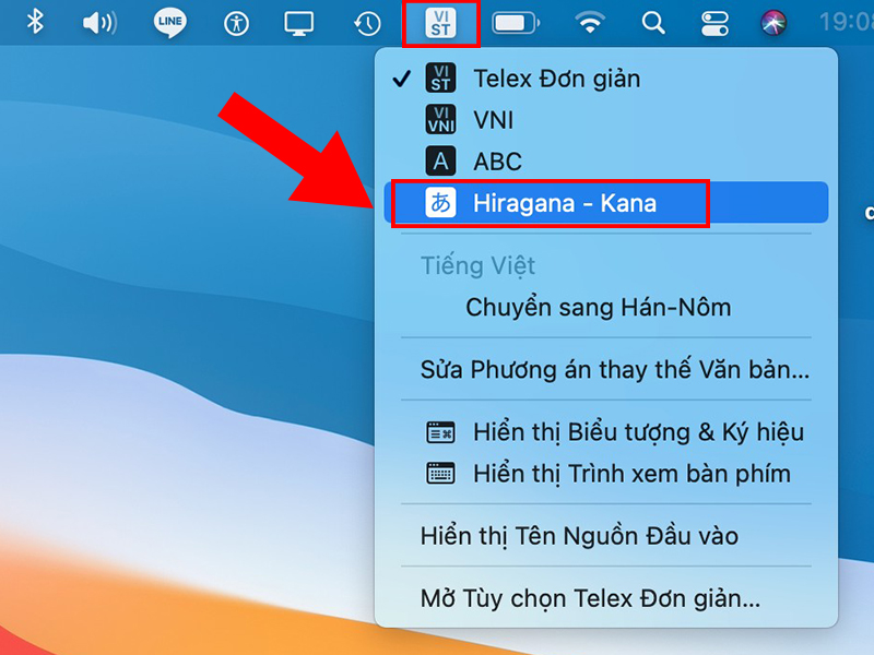 Chuyển đổi nhanh ngôn ngữ nhập liệu sang tiếng Nhật trên macOS