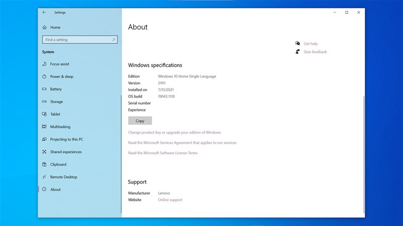 cách kiểm tra phiên bản Windows trên máy tính cách kiểm tra phiên bản Windows trên máy tính