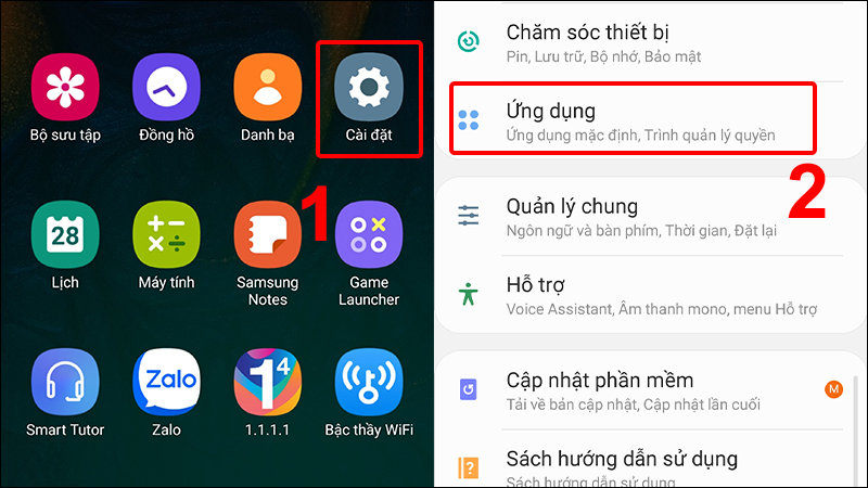 cai-dat-tin-nhan-la-ung-dung-nhan-tin-mac-dinh-tre-1-800x450-2 Vào Cài đặt và chọn Ứng dụng