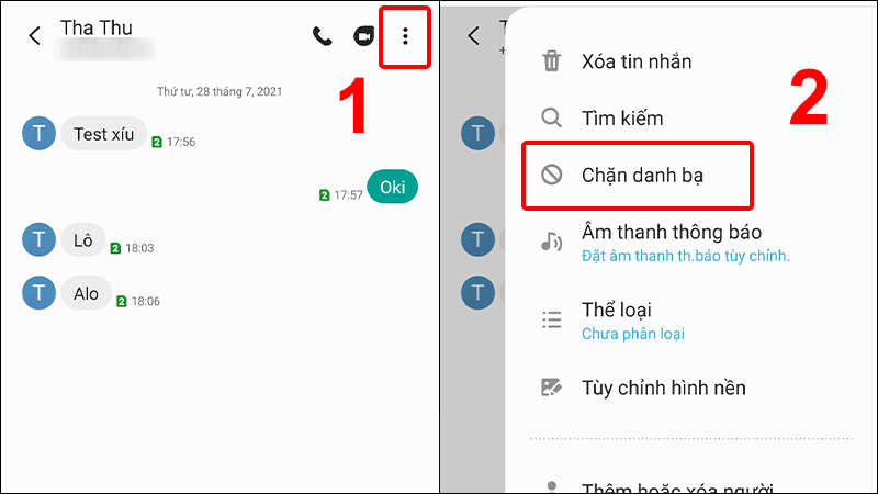 cai-dat-tin-nhan-la-ung-dung-nhan-tin-mac-dinh-tre-16-800x450-1 Nhấn vào dấu 3 chấm và chọn Chặn liên hệ