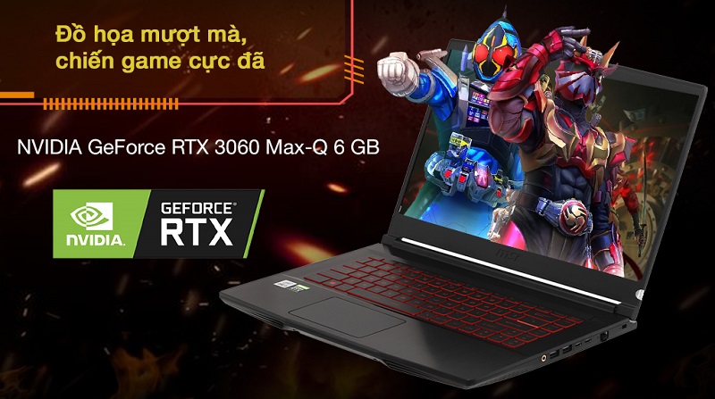 Thông số kỹ thuật card đồ họa 3060 Max-Q