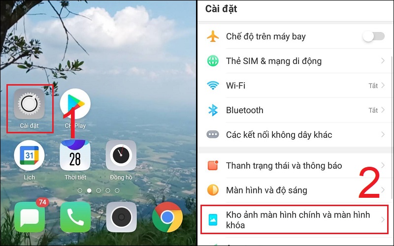 cau-hoi-1-800x500-2 Chọn Kho ảnh màn hình chính và màn hình khóa trong Cài đặt