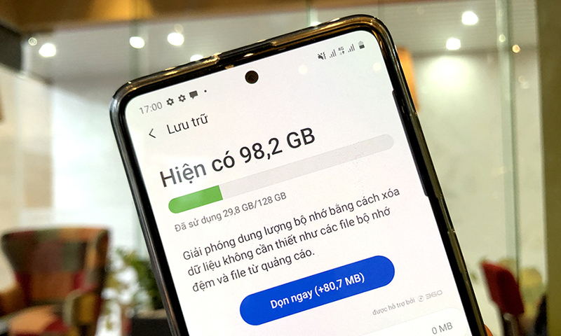 Xóa các dữ liệu không dùng tới trên điện thoại