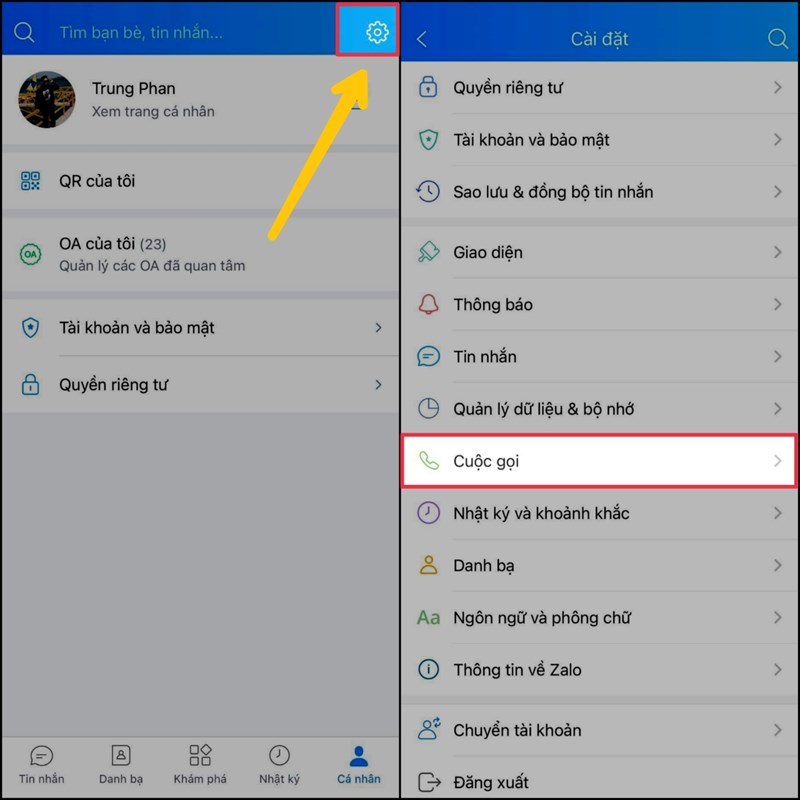 Cách đổi nhạc chuông Zalo trên iPhone Cách đổi nhạc chuông Zalo trên iPhone