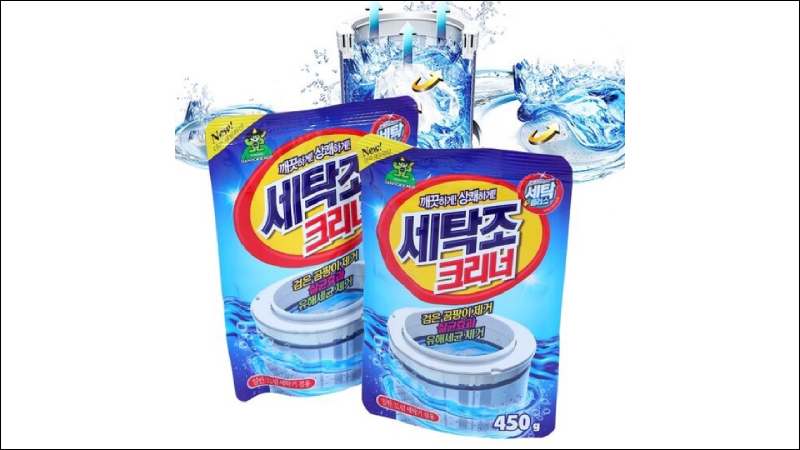 Nên chọn mua bột vệ sinh máy giặt từ các hãng chuyên dụng