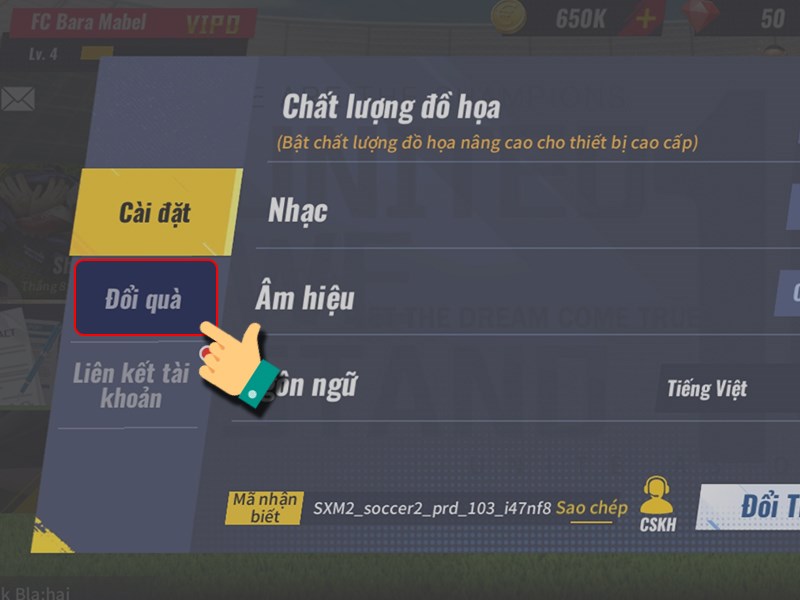 Chọn đổi quà Chọn đổi quà