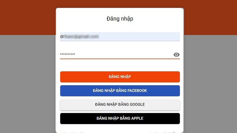 Đăng nhập tài khoản Đăng nhập tài khoản