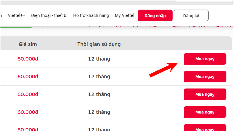 Chọn số bạn muốn mua