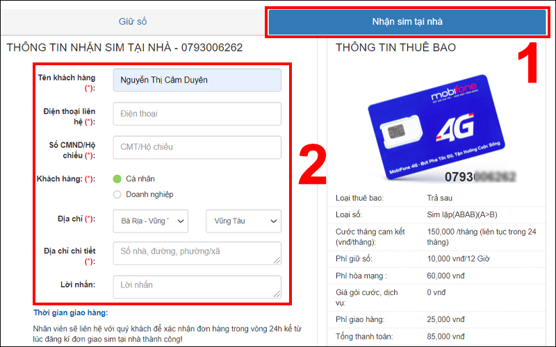 dau-so-0793-5-5-800x500-1 Chọn tab Nhận sim tại nhà và nhập thông tin đăng ký SIM gồm họ tên, số điện thoại, số CMND,...