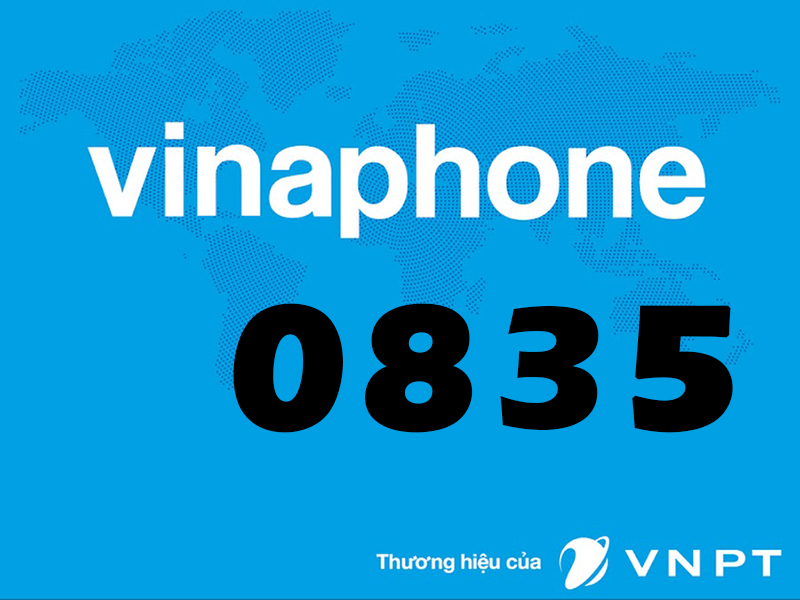 SIM đầu số 0835 của nhà mạng VinaPhone