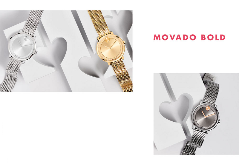 Đồng hồ Movado Bold mang nét sang trọng