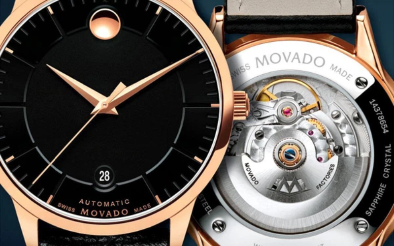 Đồng hồ Movado có bộ máy với tuổi thọ cao