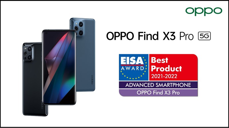 OPPO giành giải thưởng 'Smartphone tiên phong' hai năm liền từ EISA OPPO giành giải thưởng 'Smartphone tiên phong' hai năm liền từ EISA