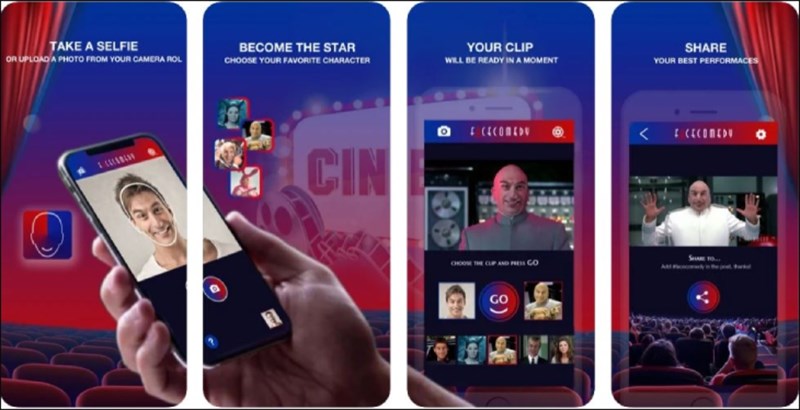 ứng dụng ghép mặt vào video ứng dụng ghép mặt vào video