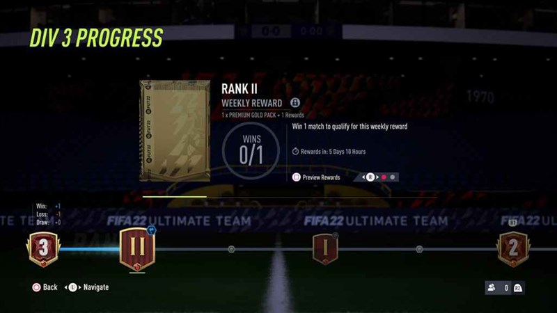 Xếp hạng trong Chế độ Division Rivals mới Xếp hạng trong Chế độ Division Rivals mới